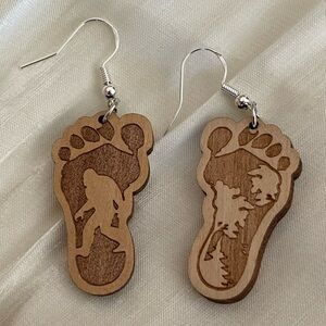 Bigfoot Earrings